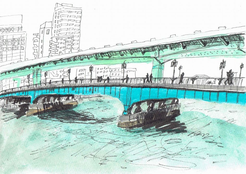 Tenma Bridge Illust