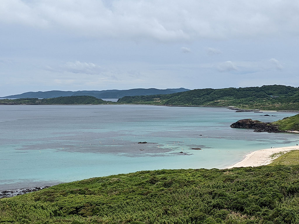 角島灯台からの眺め