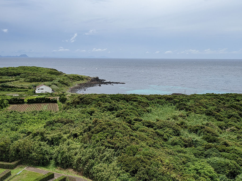 角島灯台からの眺め